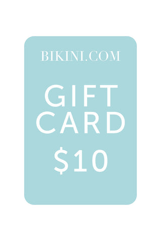 Bikini.com Gift Card $10 Gift Card | Gift Card $10 | Gift Card $10
