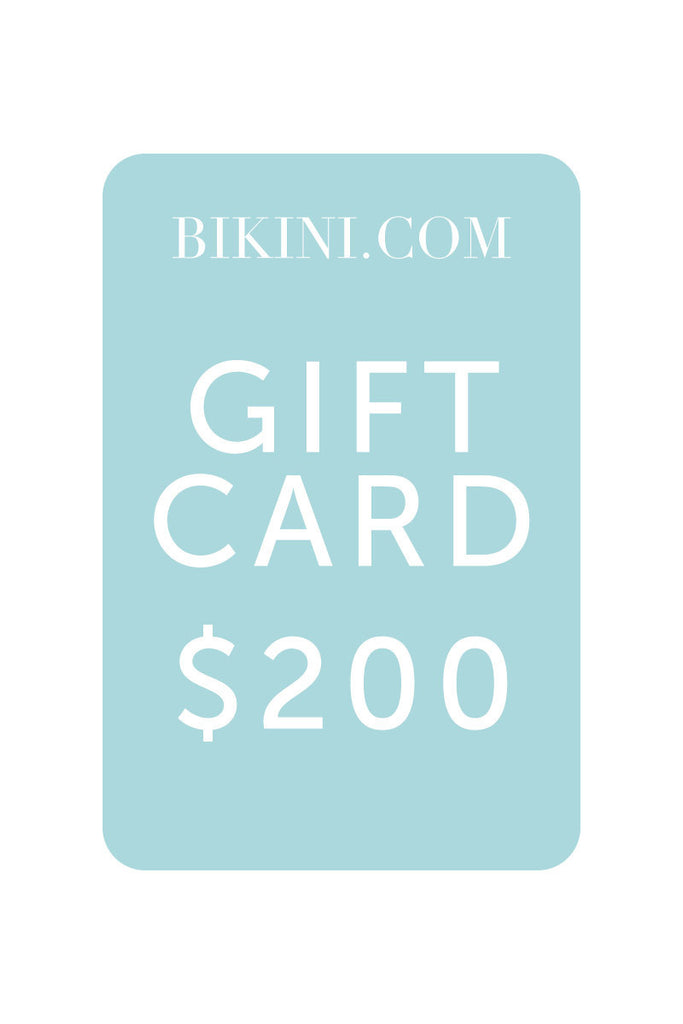 Bikini.com Gift Card $200 Gift Card | Gift Card $200