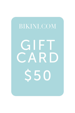 Bikini.com Gift Card $50 Gift Card | Gift Card $50 | Gift Card $50