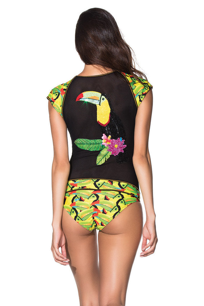 agua bendita 水着 AGUA BENDITA Bendito Garza One Piece | bikinibackup