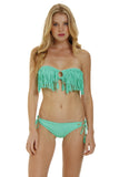 RAISINS Bali Fringe Bandeau Top Bikini Top | Bali Fringe Bandeau Top
