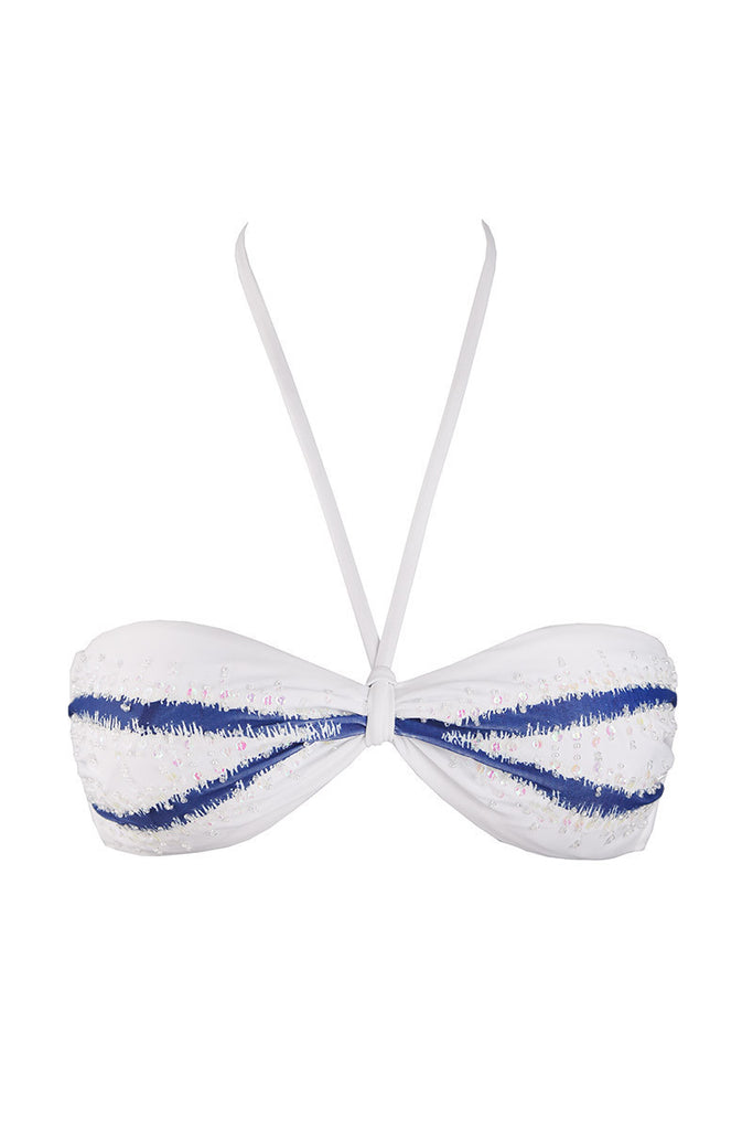 BEACH JOY Beaded Top Bikini Top | Beaded Top