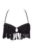 RAISINS Bali Fringe Bandeau Top Bikini Top | Bali Fringe Bandeau Top
