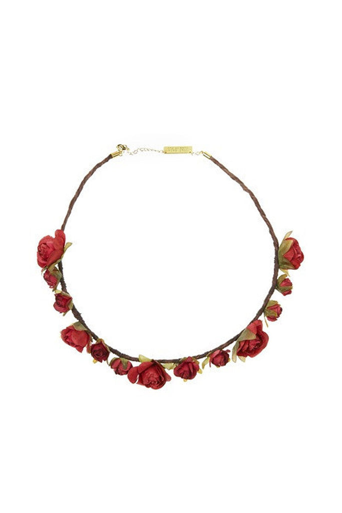 Bikini.com Flower Headpiece in Blue Accessories | Flower Headpiece in Blue