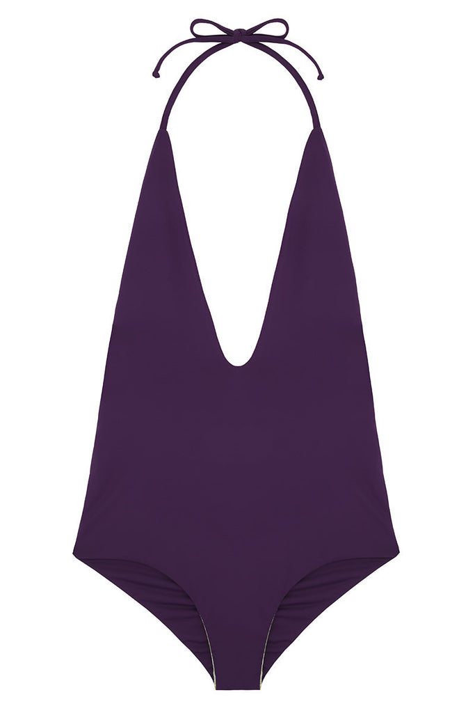 WATER GLAMOUR Deep V Reversible One Piece One Piece | Deep V Reversible One Piece
