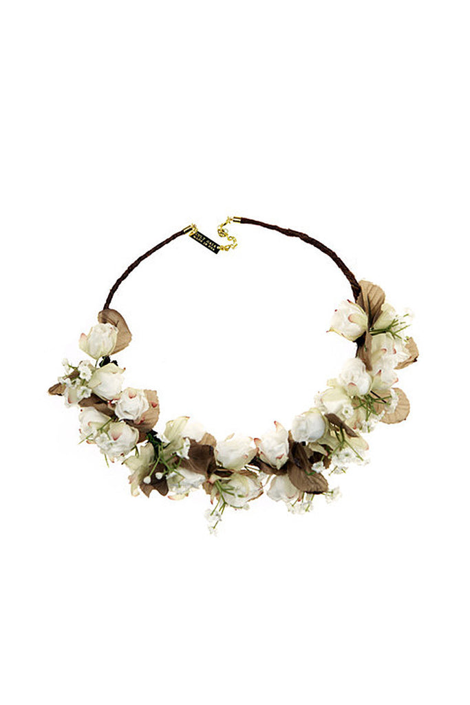 Bikini.com Flower Headpiece in Blue Accessories | Flower Headpiece in Blue