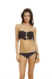 RAISINS Bali Fringe Bandeau Top Bikini Top | Bali Fringe Bandeau Top